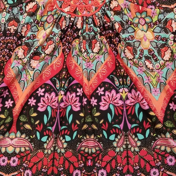 Covington Embellished Top Red Mosaic {Small} - Picture 7 of 10